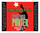 Front Man Square Text Beer Labels